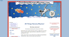 Desktop Screenshot of grandmasnurseryrhymes.com