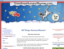 Tablet Screenshot of grandmasnurseryrhymes.com